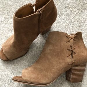 Lucky Brand Peep Toe Bootie